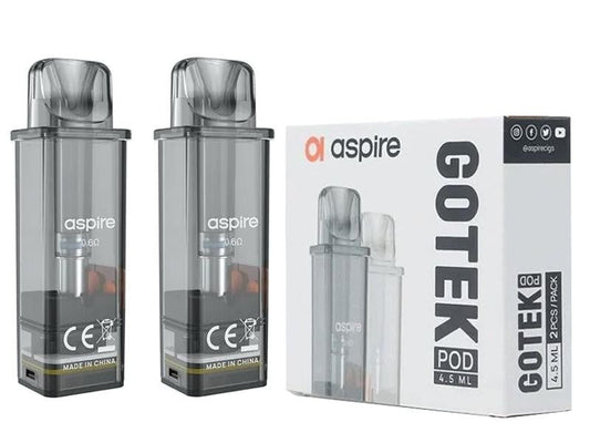 Aspire GoTek Pods (4.5ml)(Pack of 2) - Unique Distribution