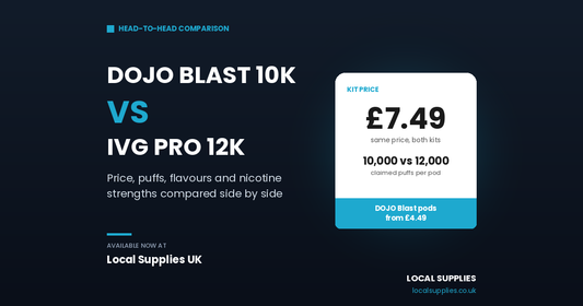 IVG Pro 12K or DOJO Blast 10K? Full Comparison
