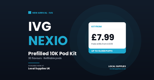 IVG Nexio Pod Kit Review: Worth Buying? Full UK Guide