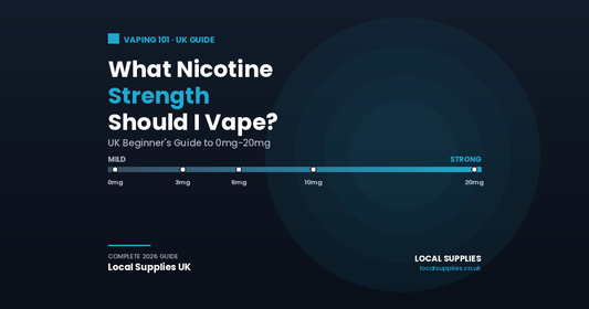 What Nicotine Strength Should I Vape? UK Beginner's Guide