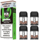 Vaporesso XROS COREX 2.0 Replacement Pods - 4 Pack