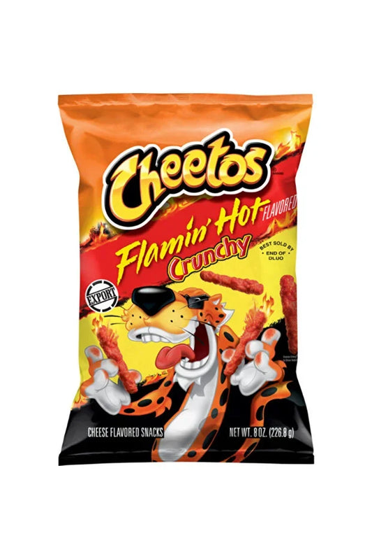 CHEETOS Flamingo Hot Crunchy [10 Pack]