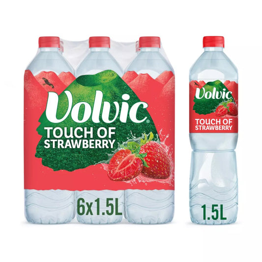 Volvic TOF Natural Mineral Water [6X1.5L]