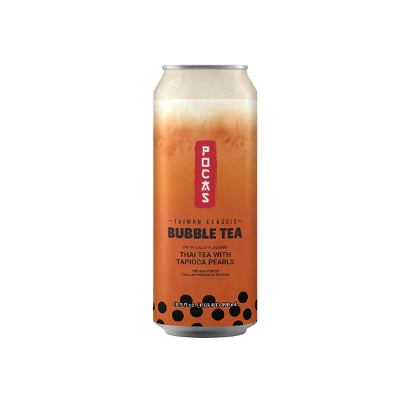 Pocas Bubble Tea Thai Tea [24x490ml] - NPM