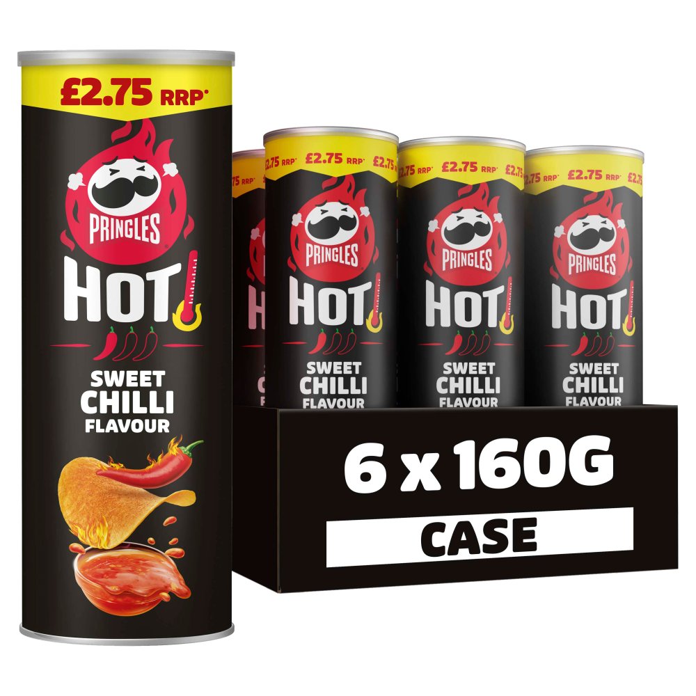 PRINGLES HOT 6X160G