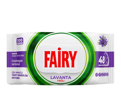 FAIRY WIPEs LAVANDER (100 pack x12)