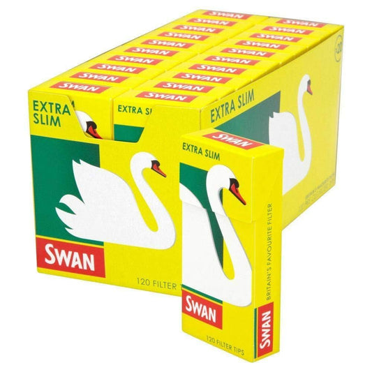 Swan Extra Slim 120 Fliters Tip - 20 Packs
