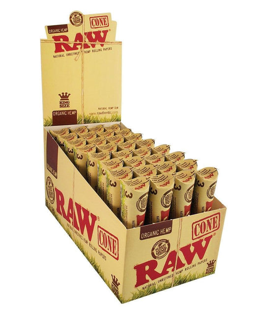 RAW Classic King Size 3 Pack Cones - 32 Pack per box