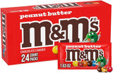 M&M'S Peanut Butter Chocolate Candy  24-Count Box