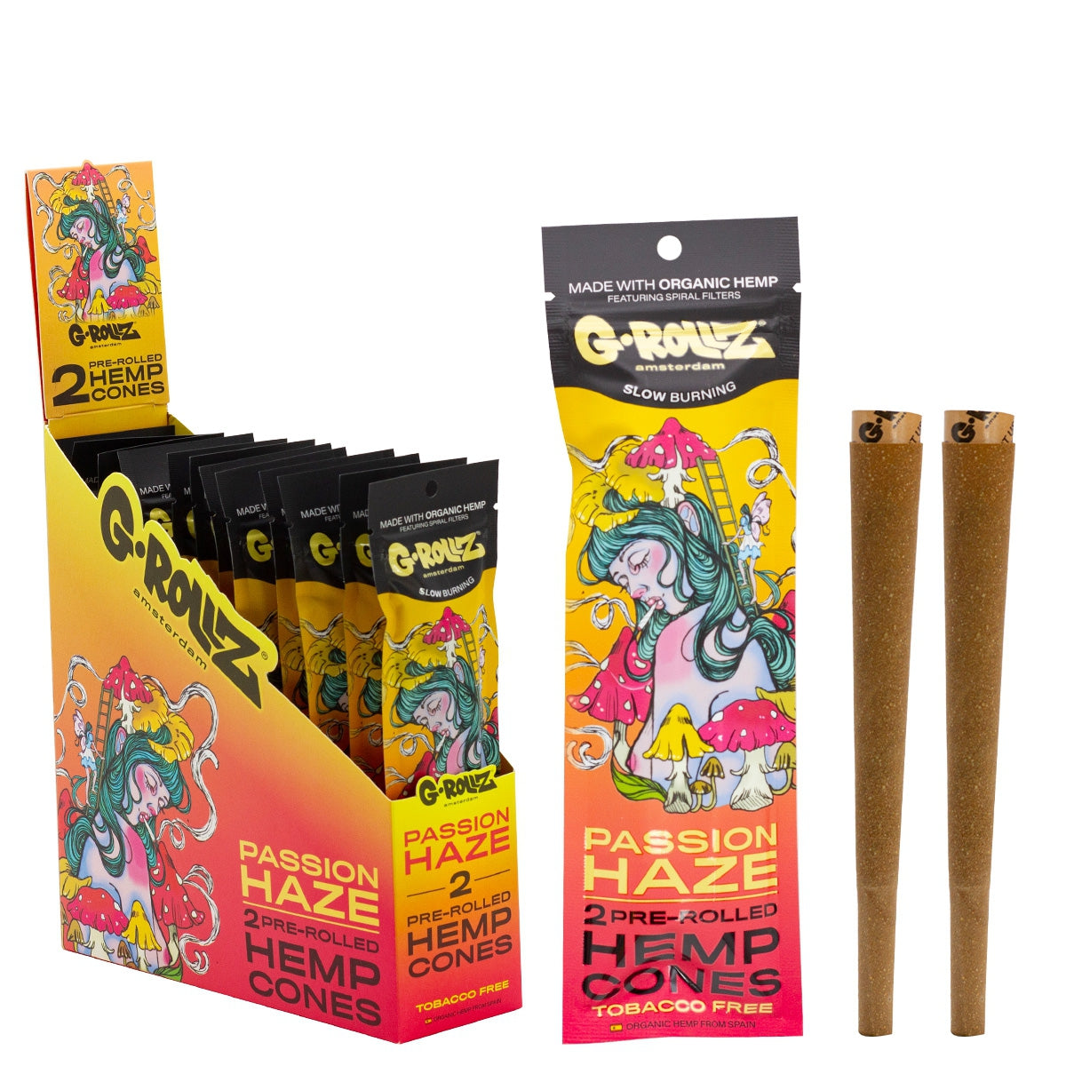 G.ROLLZ - Pre-Rolled Hemp Cones [12 x2]