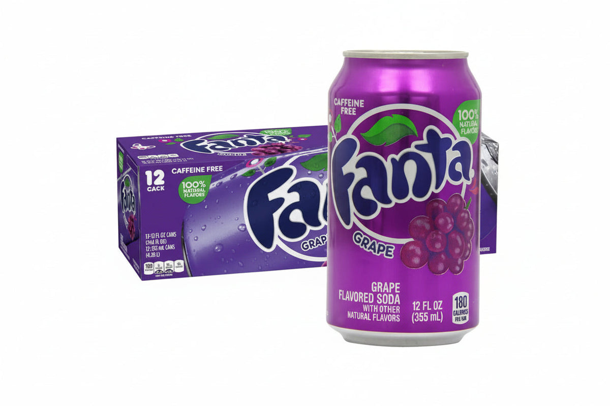 Fanta Soft Drink Can 355ml - 12 Pack