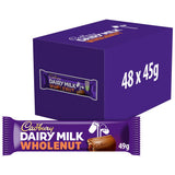Cadbury Dairy Milk Wholenut Chocolate Bar [48x45g]