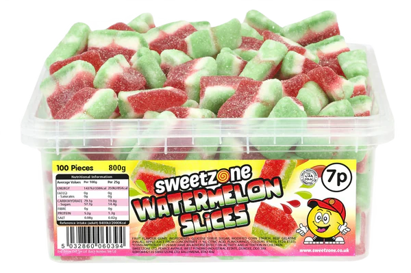 Sweetzone Watermelon Slices Candies 7p 800g