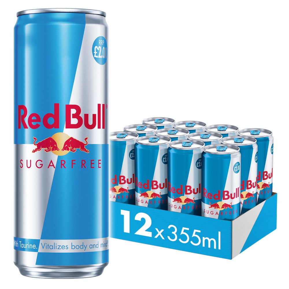 RED BULL SUGARFREE PMP £2.00 [12x355ml]