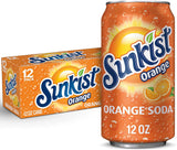 Sunkist Drinks 12oz can 355ML - 12 Pack