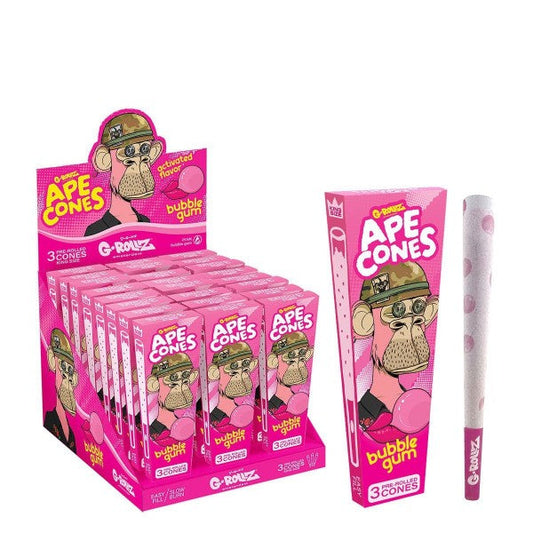 G.ROLLZ - APE Pre-Rolled Pop Cones - [24x3]