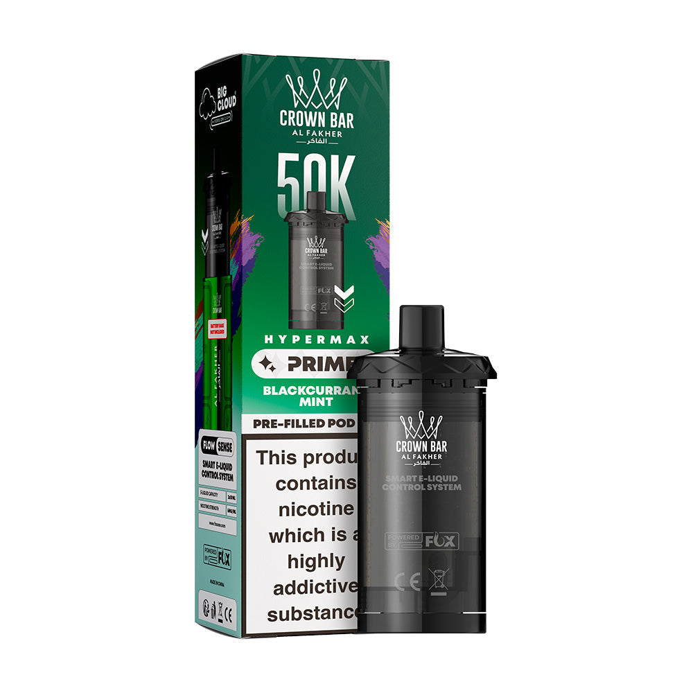 Al Fakher Hypermax Prime 50K Prefilled Pods
