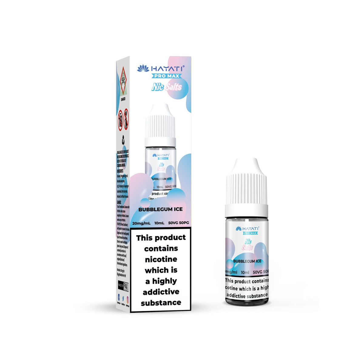 Hayati Pro Max Nic Salts E-Liquids 20mg