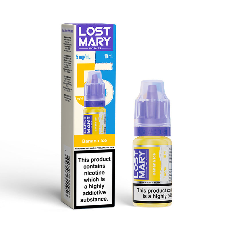 LOST MARY Nic Salts 5mg E-Liquid 10ml