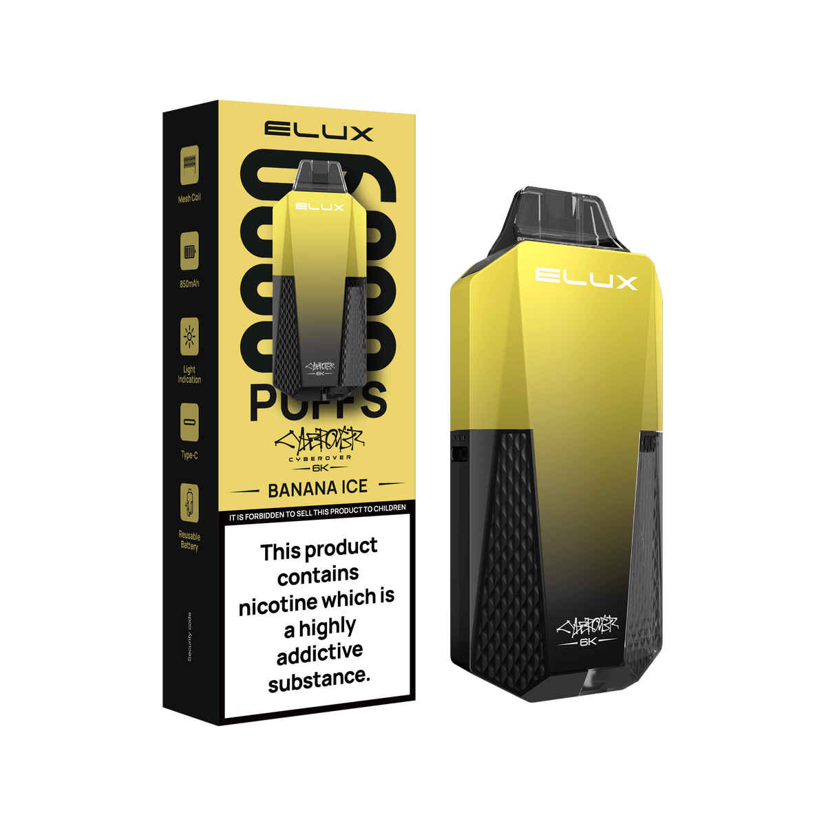ELUX Cyberover 6K Prefilled Pod Kit