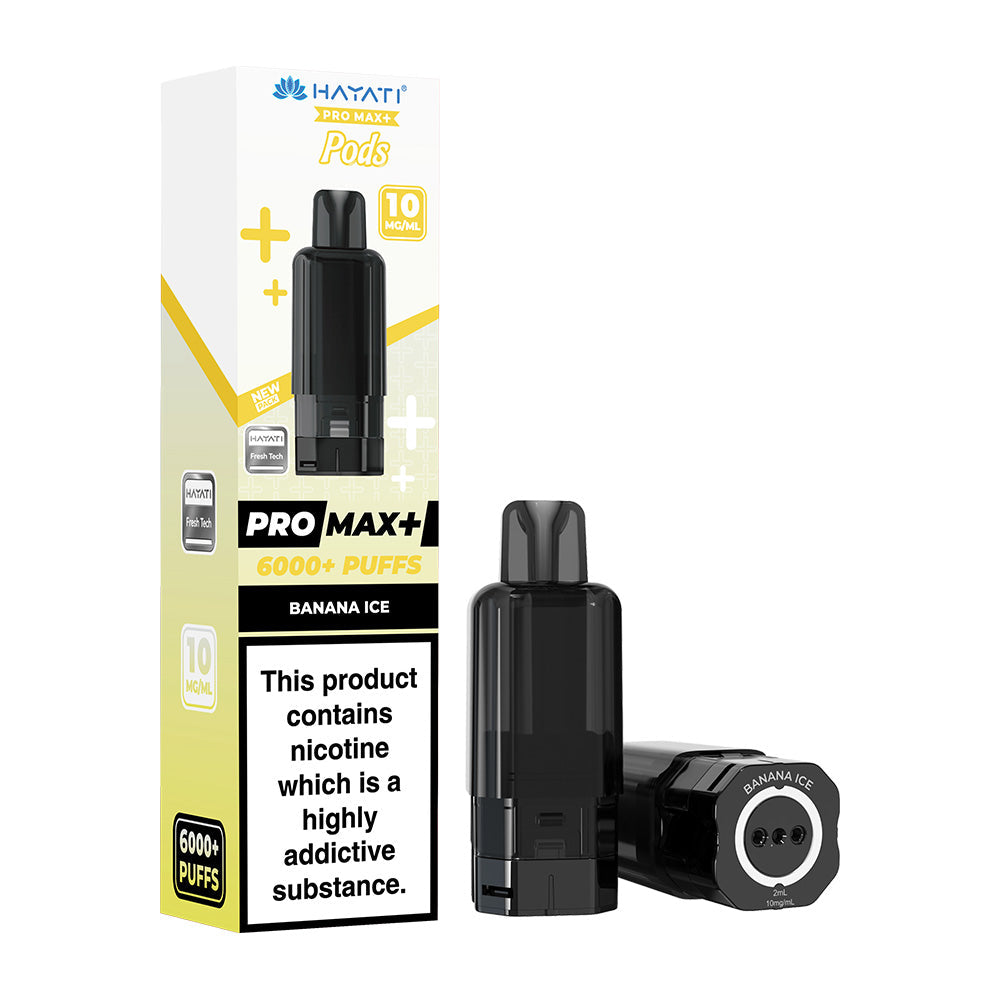 Hayati Pro Max 6K+ 10MG Pods