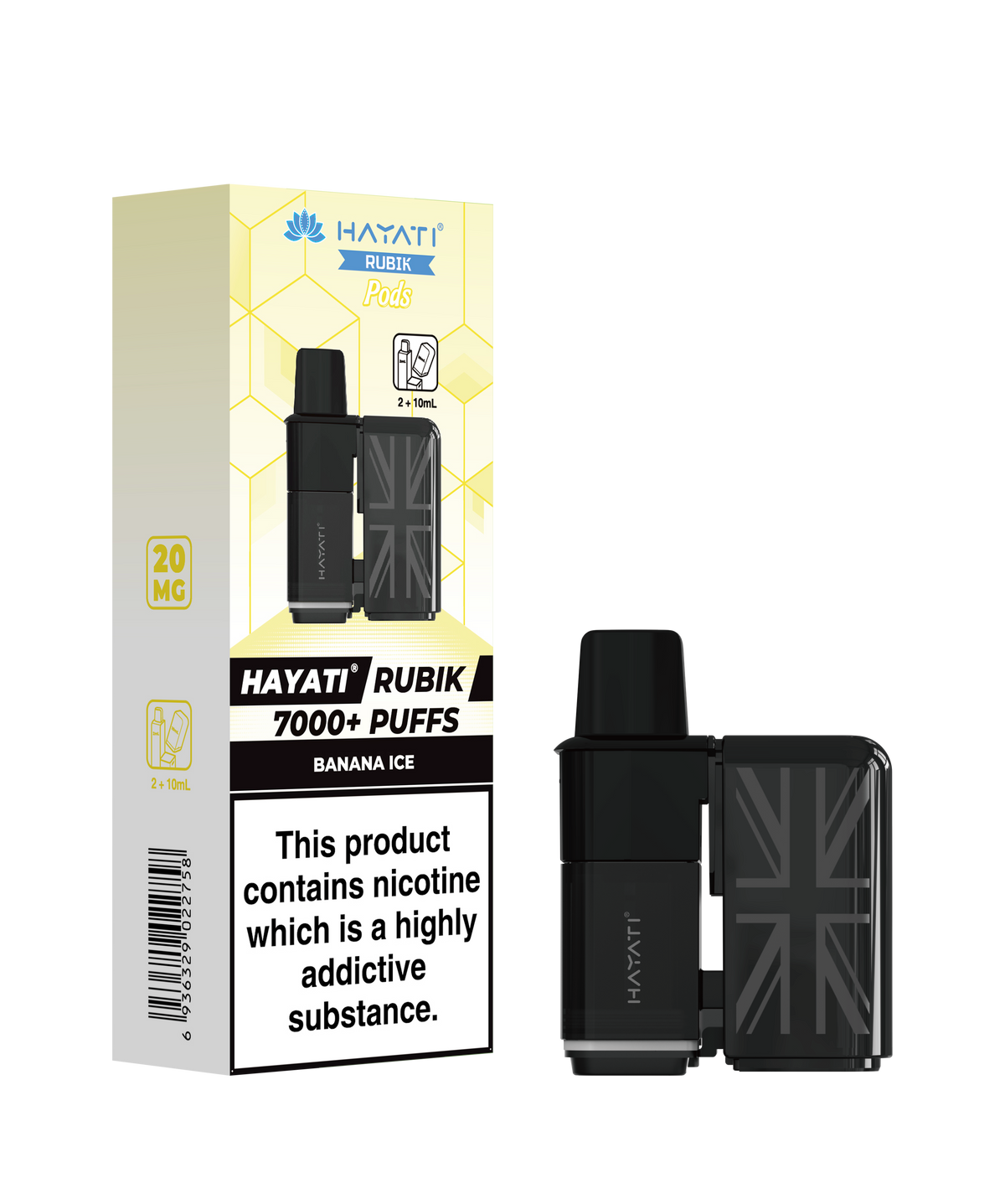 Hayati Rubik 7000 Prefilled Pods