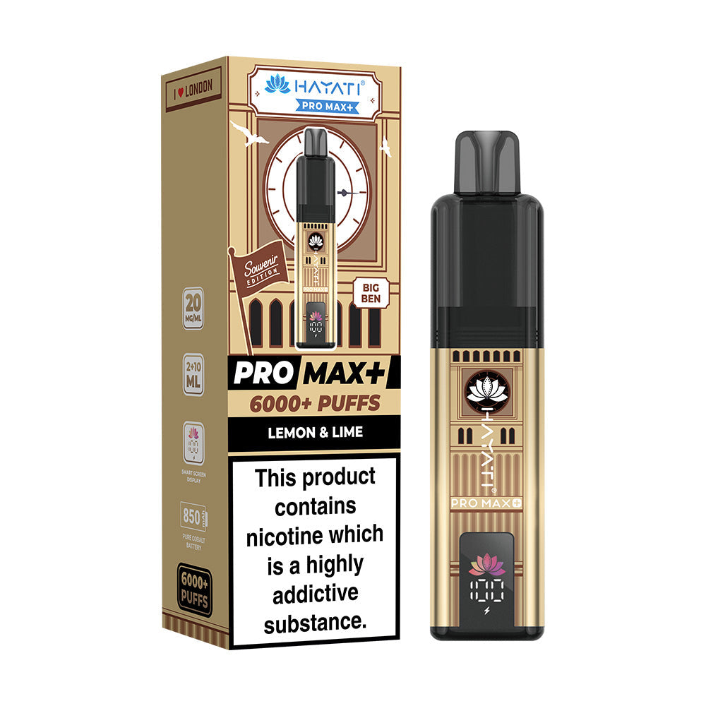 Hayati Pro Max Plus 6000 Prefilled Pod Kit