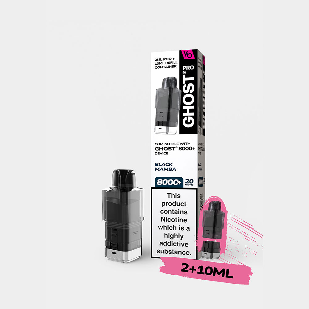 Vapes Bars Ghost Pro 8000 Plus Prefilled Pods