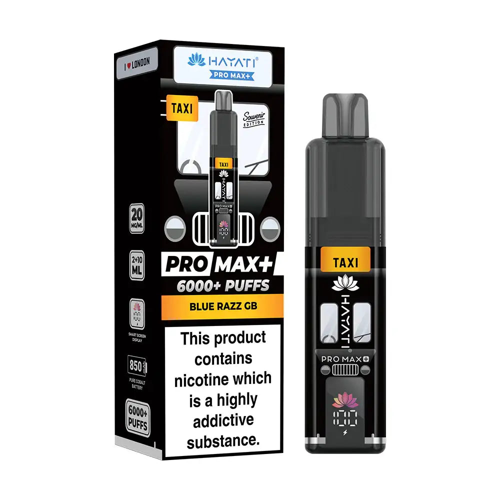 Hayati PRO MAX+ 6000+ Kits 20MG Souvenir Edition