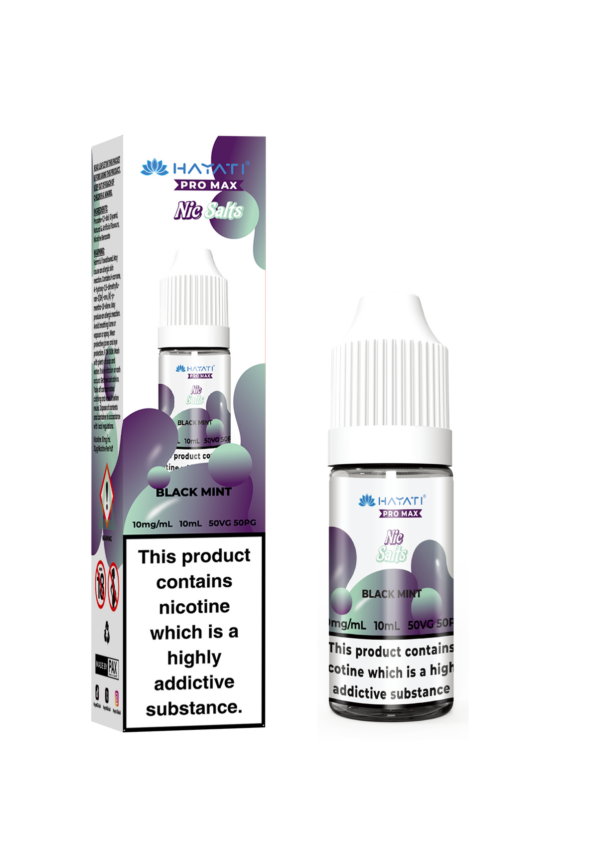 Hayati Pro Max Nic Salts E-Liquids 20mg