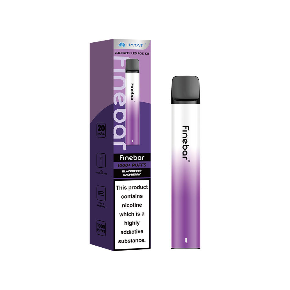 Hayati Finebar 1000 Plus Prefilled Pod Kit 20MG