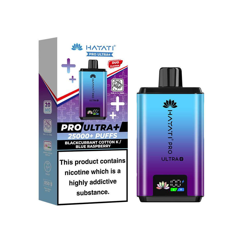 Hayati Pro Ultra Plus 25000 Prefilled Pod Kit | Dual Flavours