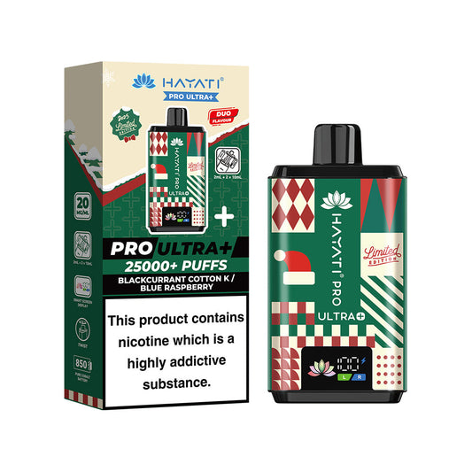 Hayati PRO ULTRA Plus 25000 Prefilled Pod Kit Christmas Edition