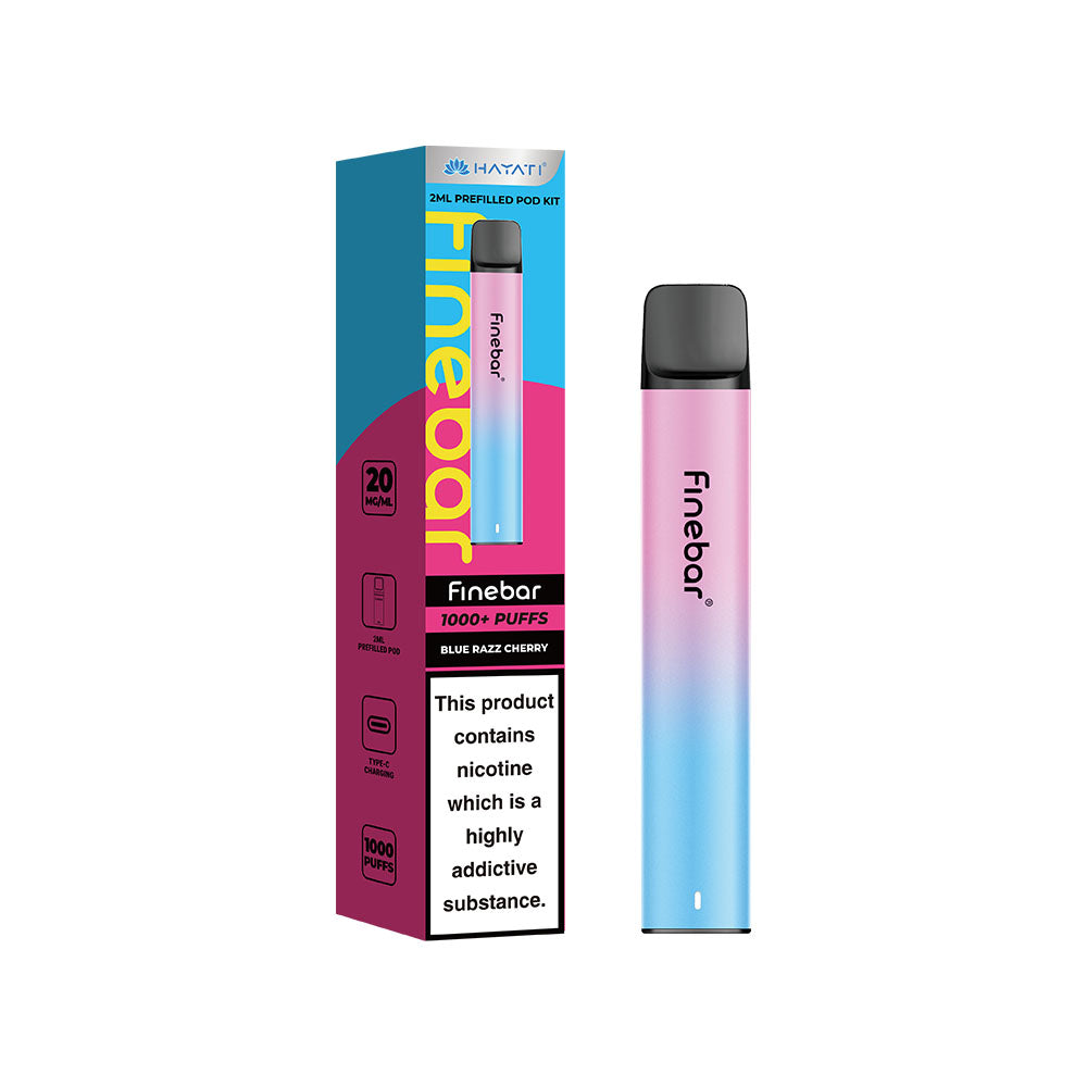 Hayati Finebar 1000 Plus Prefilled Pod Kit 20MG