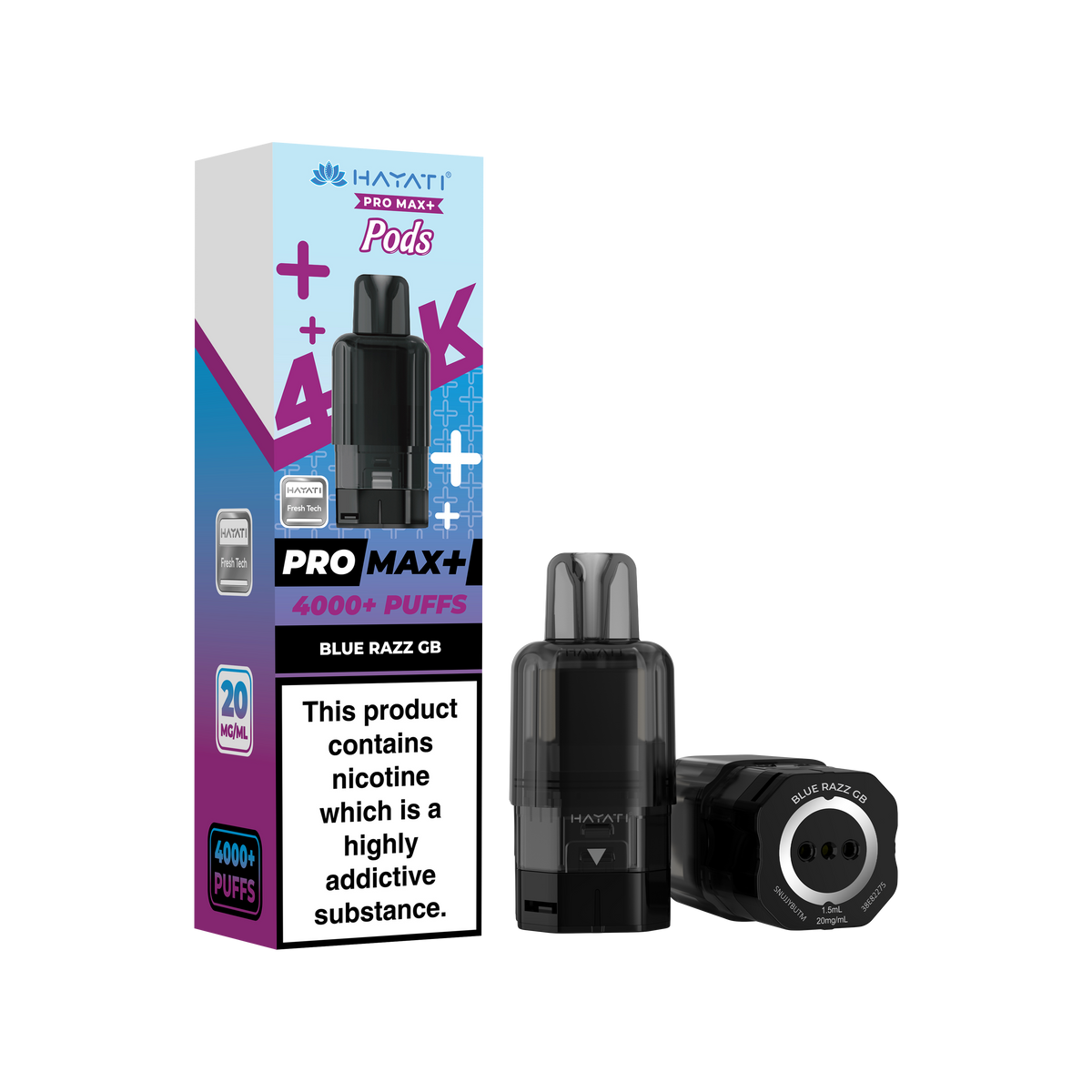 Hayati Pro Max+ 4K Prefilled Pods - 20mg