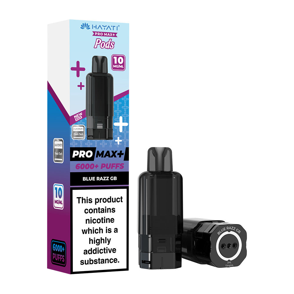 Hayati Pro Max 6K+ 10MG Pods