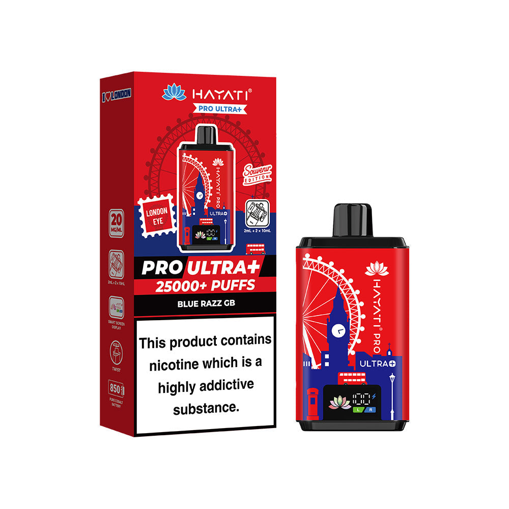 Hayati Pro Ultra Plus 25000 Prefilled Pod Kit | Dual Flavours