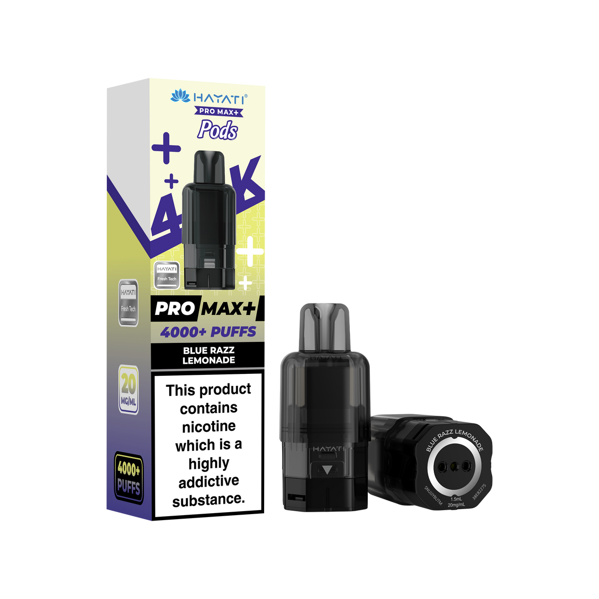Hayati Pro Max+ 4K Prefilled Pods - 20mg