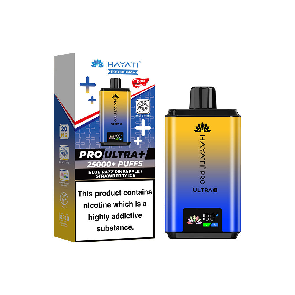 Hayati Pro Ultra Plus 25000 Prefilled Pod Kit | Dual Flavours