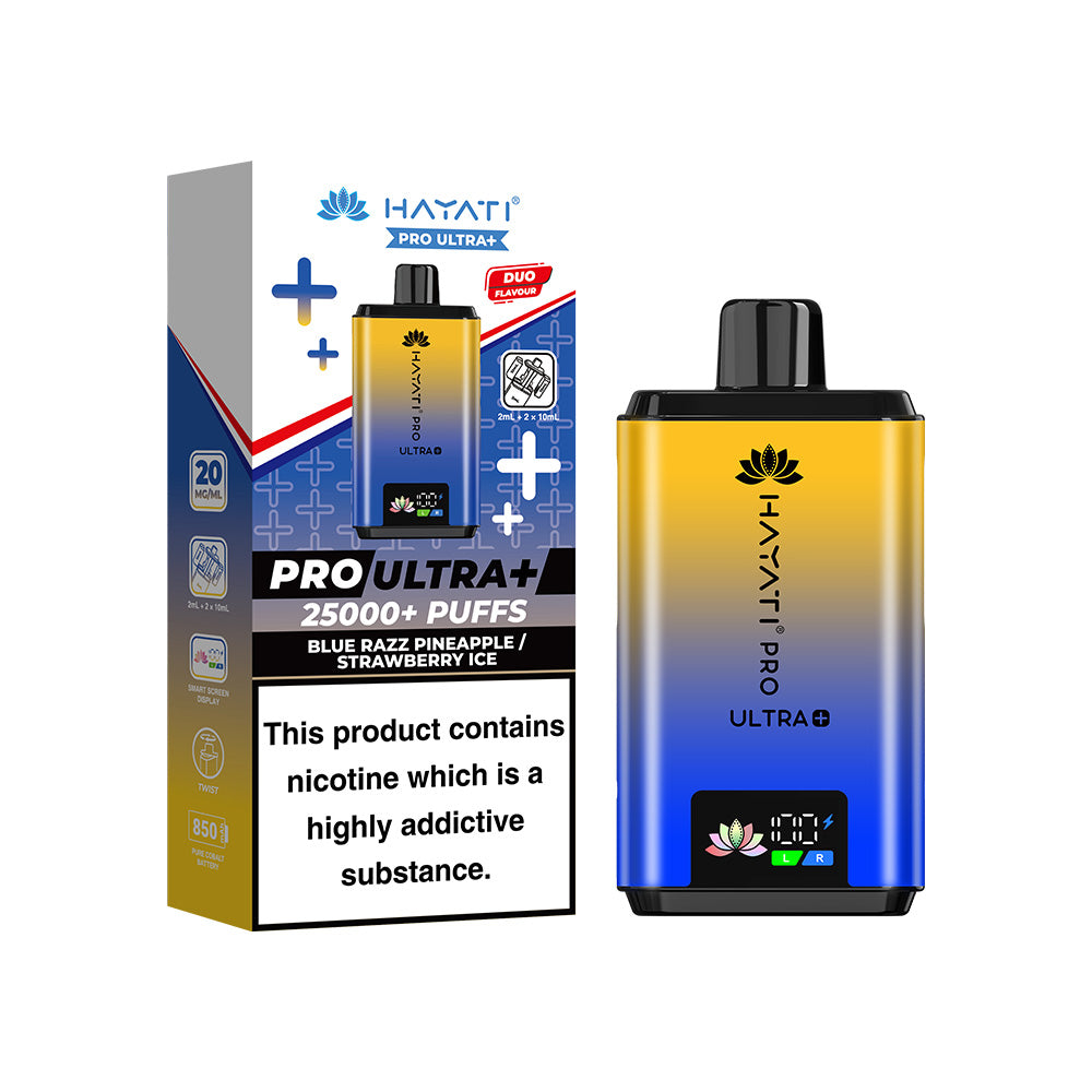 Hayati Pro Ultra Plus 25000 Prefilled Pod Kit | Dual Flavours