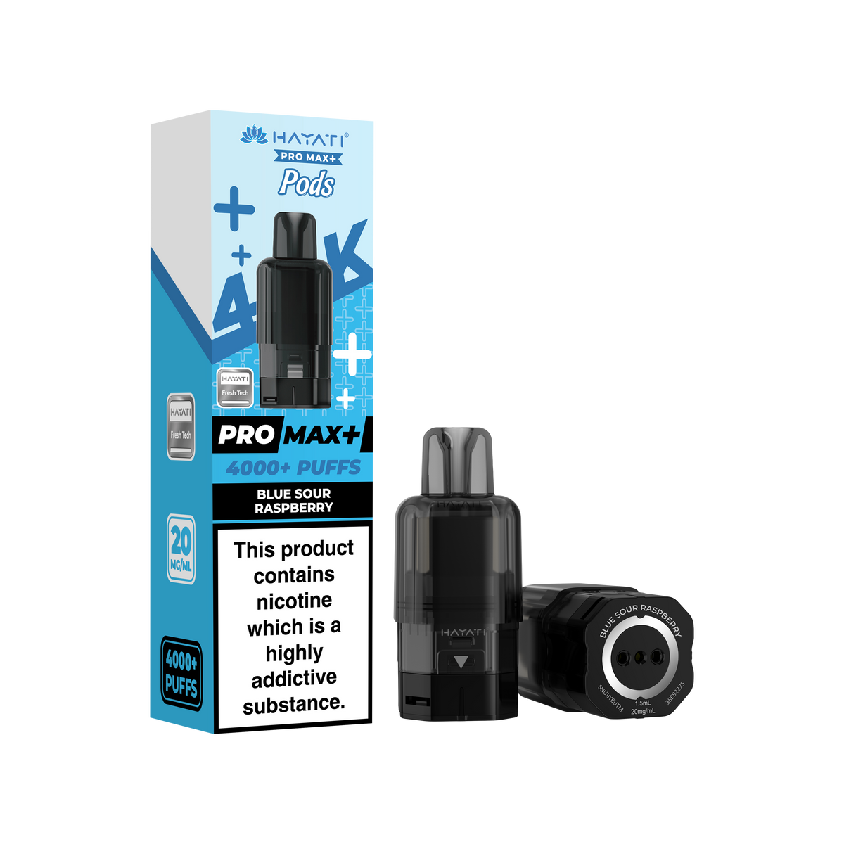 Hayati Pro Max+ 4K Prefilled Pods - 20mg