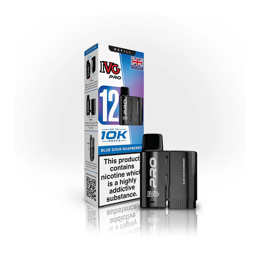 IVG Pro 12 Replacement Pods 20mg