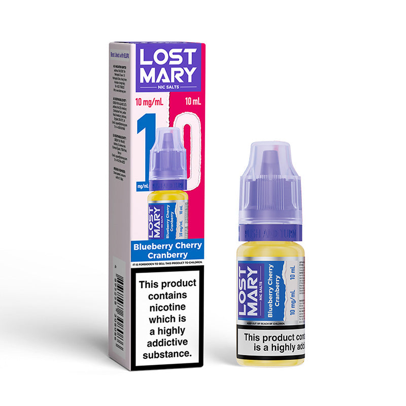 LOST MARY Nic Salts 10mg E-Liquid 10ml