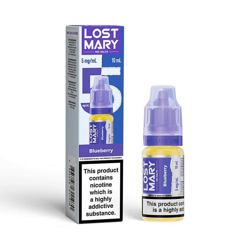 LOST MARY Nic Salts 5mg E-Liquid 10ml