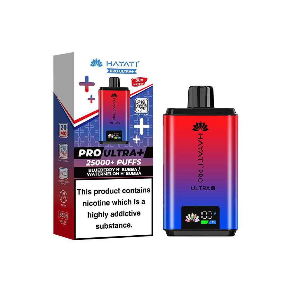 Hayati Pro Ultra Plus 25000 Prefilled Pod Kit | Dual Flavours