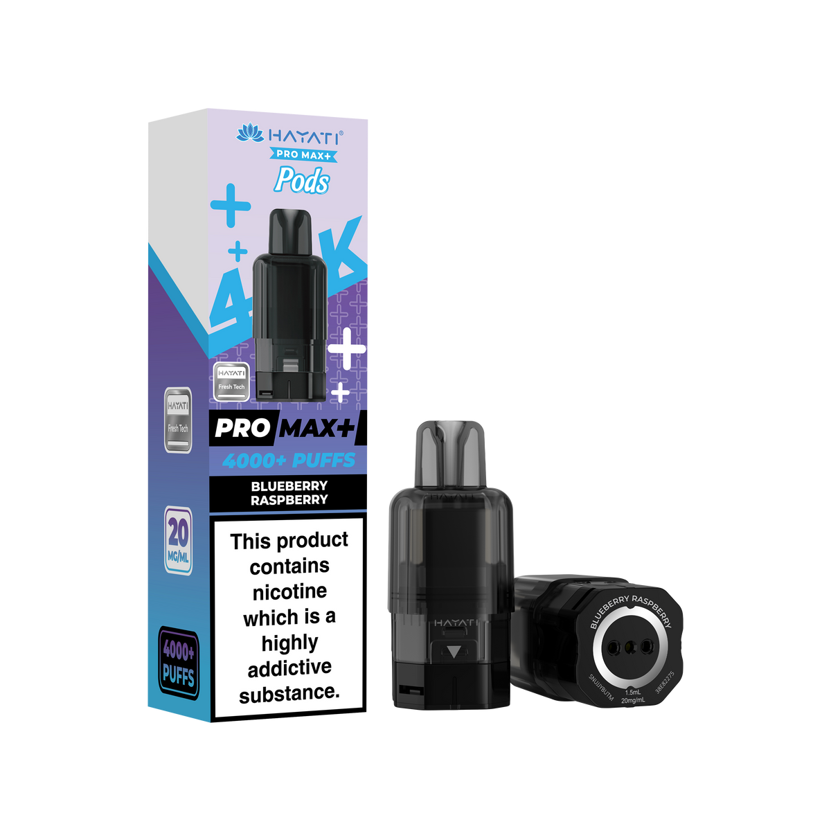 Hayati Pro Max+ 4K Prefilled Pods - 20mg