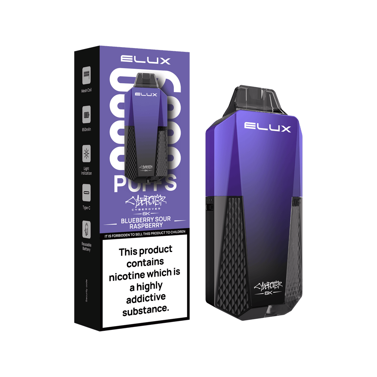 ELUX Cyberover 6K Prefilled Pod Kit