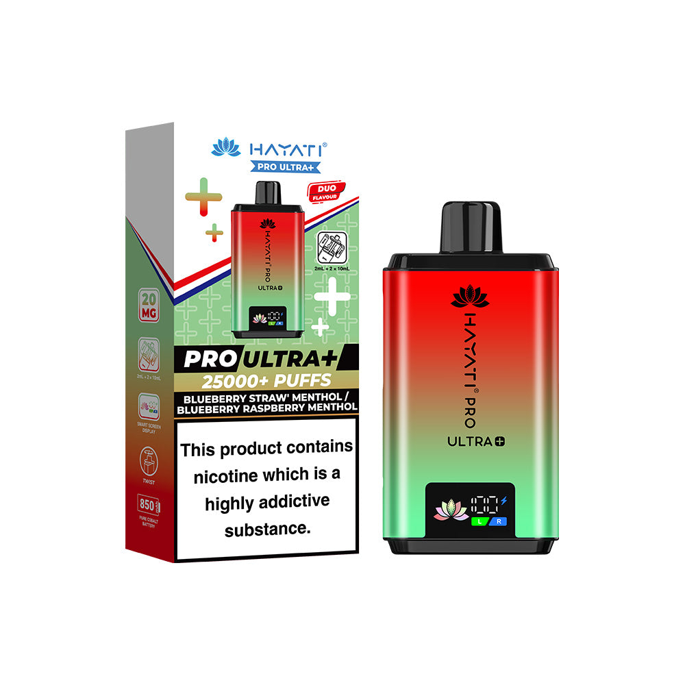 Hayati Pro Ultra Plus 25000 Prefilled Pod Kit | Dual Flavours