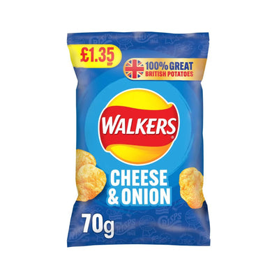 Walkers Cheese & Onion [18x70g]