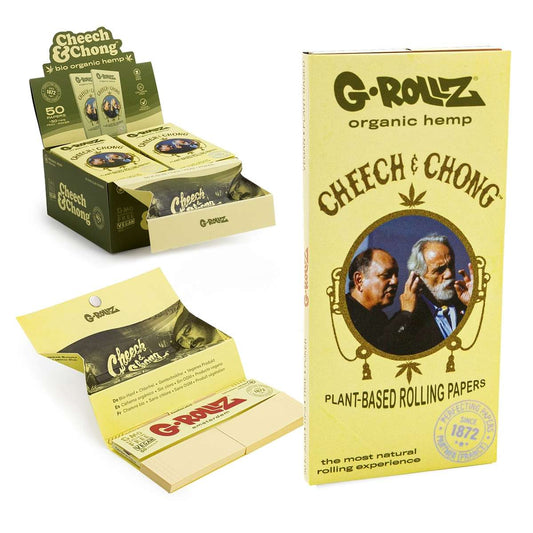 G.ROLLZ - CHEECH & CHONG - K/S Papers + Tips [24x50]
